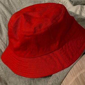 Red Bucket Hat Pretty Little Thing
